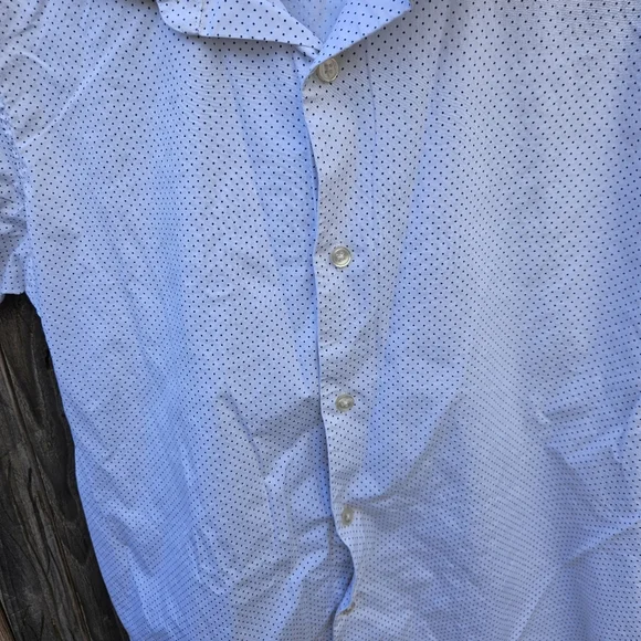 Apt. 9 Men's Sky Blue Casual Button Down Shirt Size Xl - Picture 15 of 16